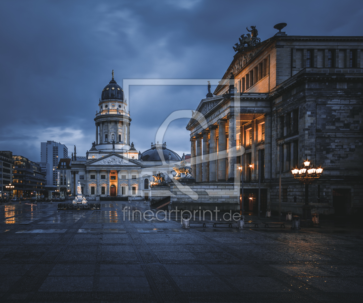Bild-Nr.: 11473720 Berlin - Gendarmenmarkt im Regen erstellt von Jean Claude Castor