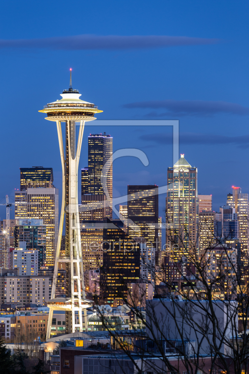 Bild-Nr.: 11474405 Seattle Skyline at Twilight erstellt von TomKli