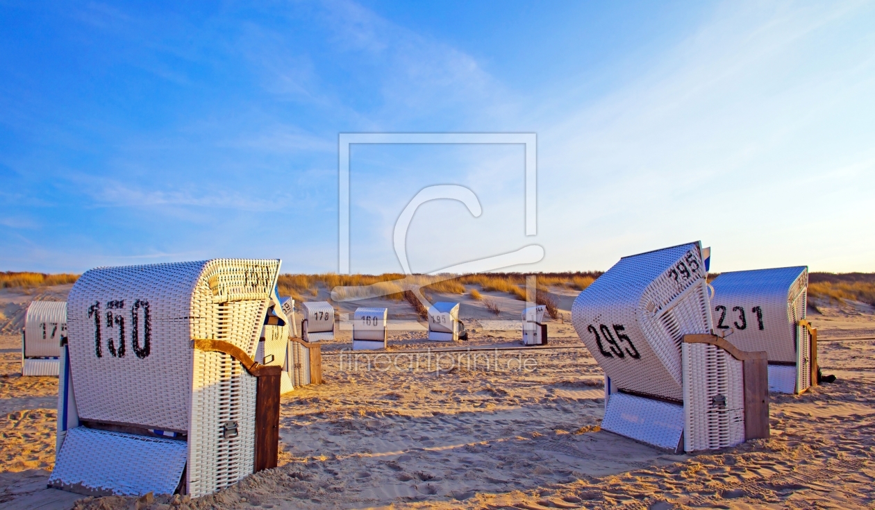 Bild-Nr.: 11475819 Strand Dünen Strandkörbe erstellt von wompus