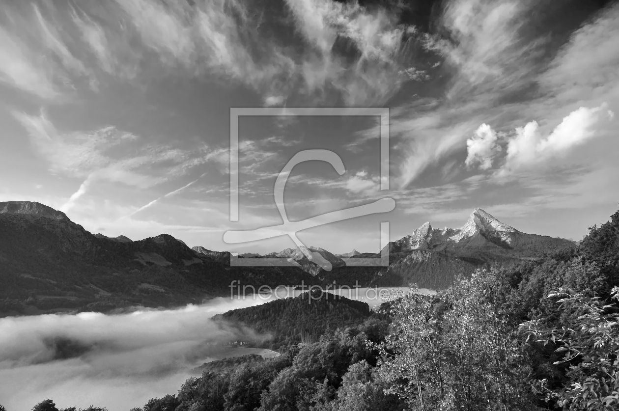 Bild-Nr.: 11477914 Berchtesgaden mit Watzmann 1516 erstellt von bergfotografie-fotoarts