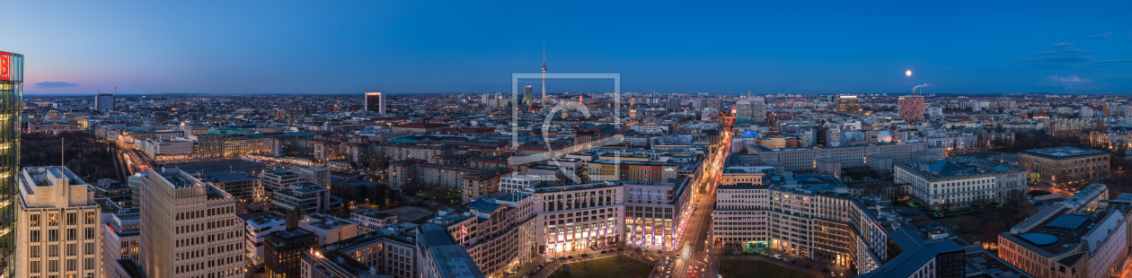 Bild-Nr.: 11479548 Berlin - Skyline Panoramapunkt Potsdamer Platz zur blauen Stunde erstellt von Jean Claude Castor