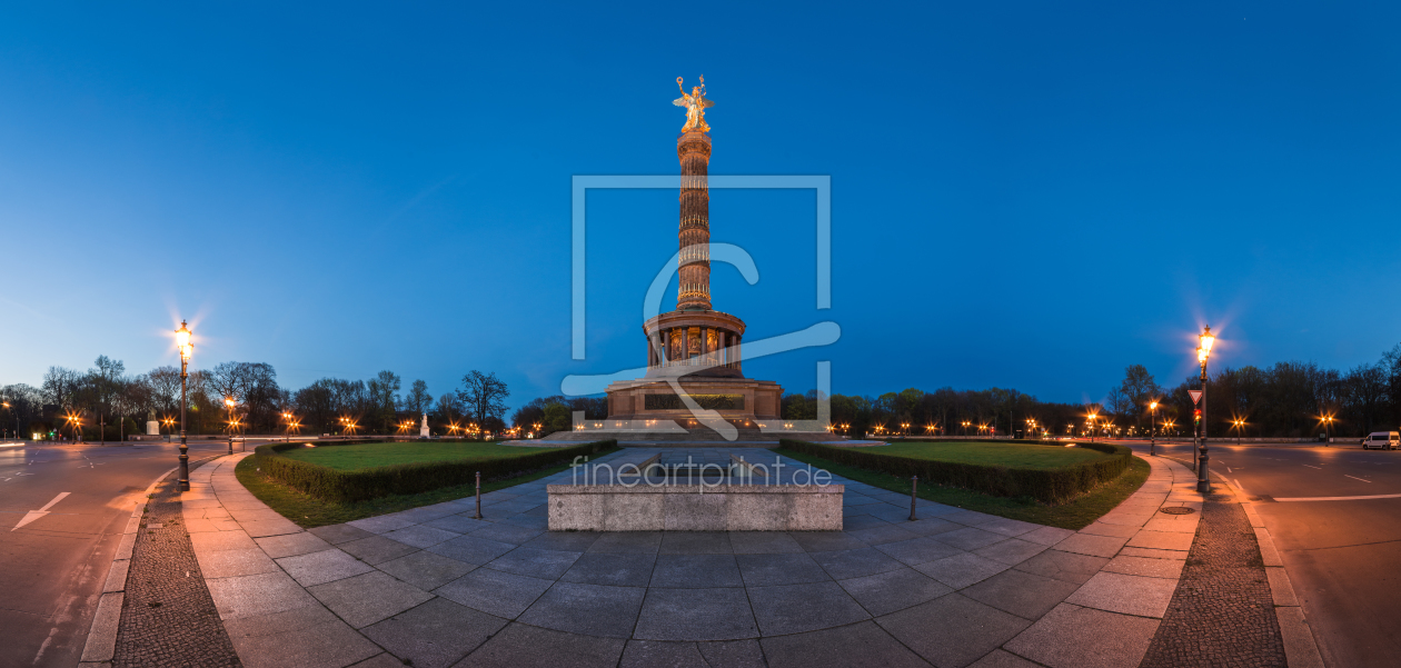 Bild-Nr.: 11483148 Berlin - Siegessäule Panorama zur blauen Stunde erstellt von Jean Claude Castor