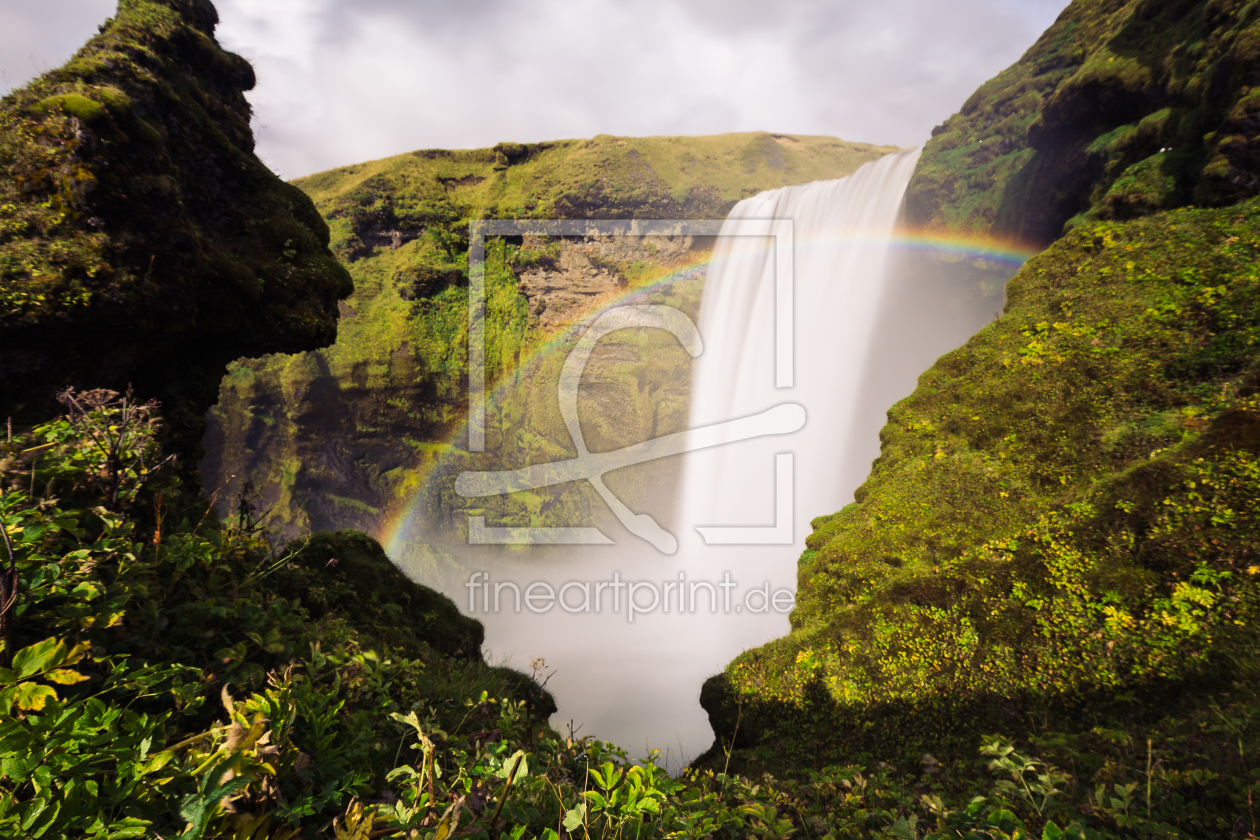 Bild-Nr.: 11485603 Island Wasserfall erstellt von Traq