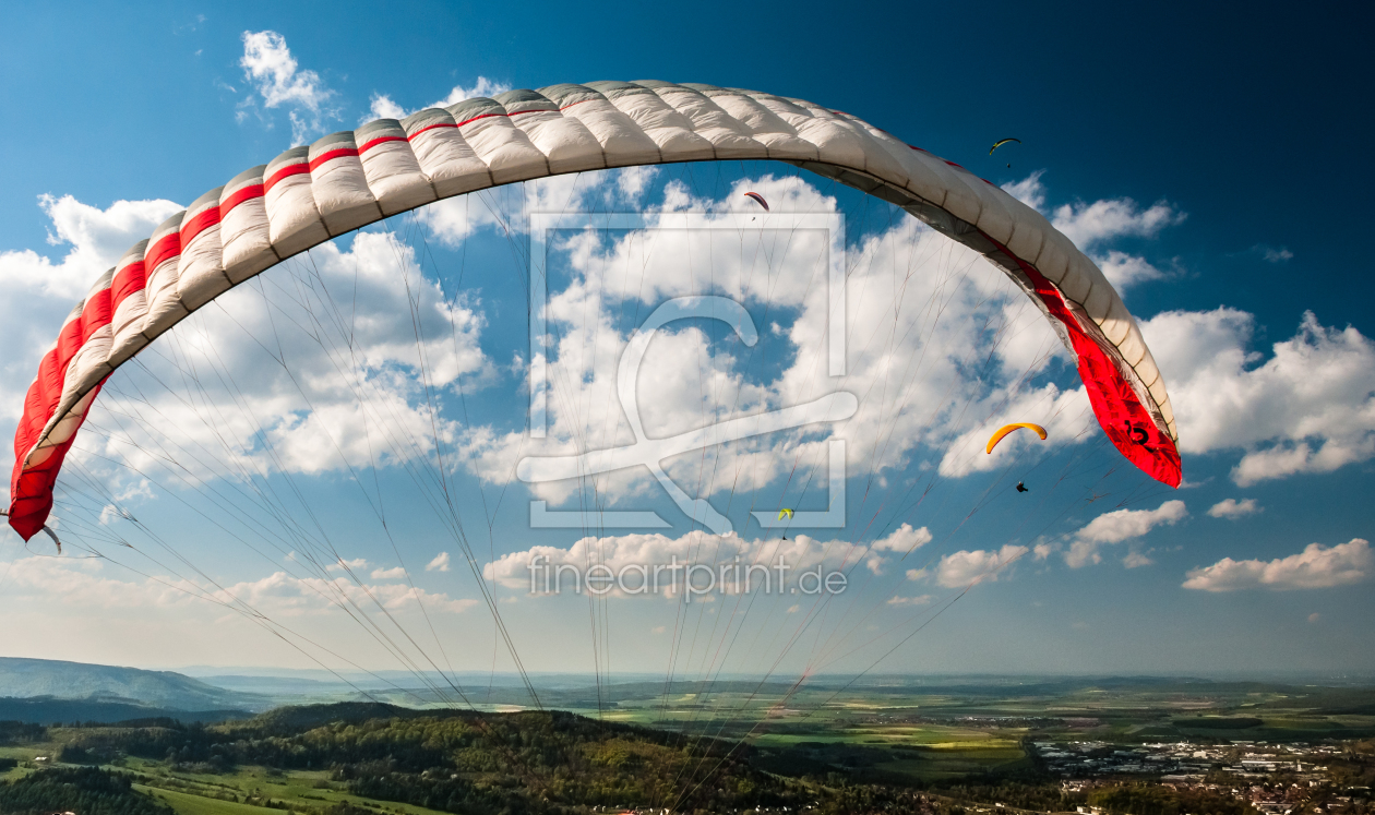 Bild-Nr.: 11493467 Der Gleitschirm erstellt von Steffen Henze