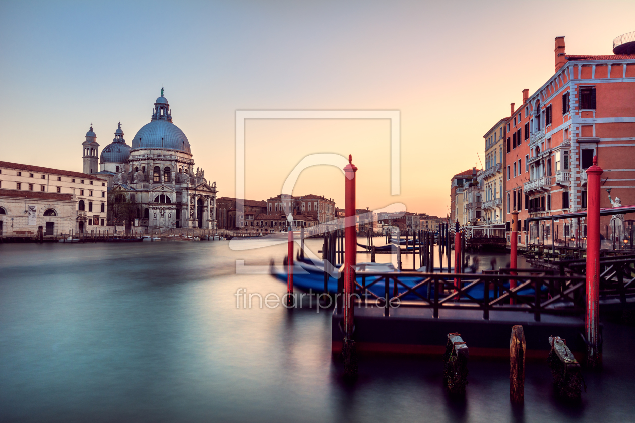 Bild-Nr.: 11494019 Venedig - Santa Maria della Salute bei Sonnenuntergang erstellt von Jean Claude Castor