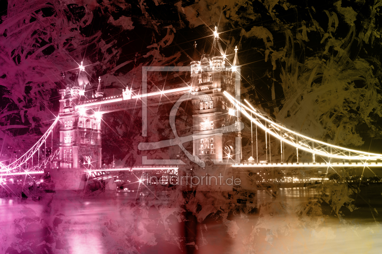 Bild-Nr.: 11494079 Digital-Art LONDON Tower Bridge  erstellt von Melanie Viola