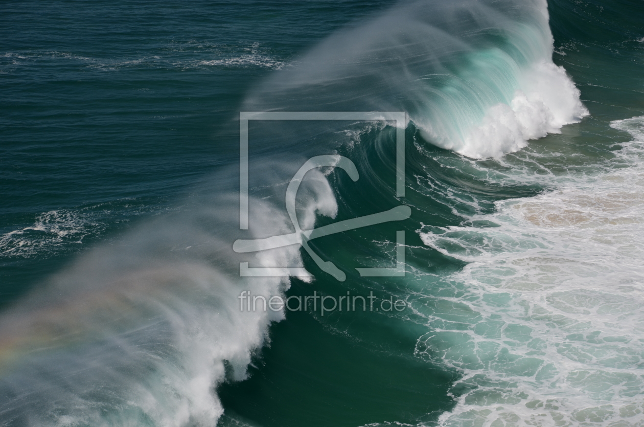 Bild-Nr.: 11496309 Welle Brandung Atlantik Nazare Portugal erstellt von I. Heuer