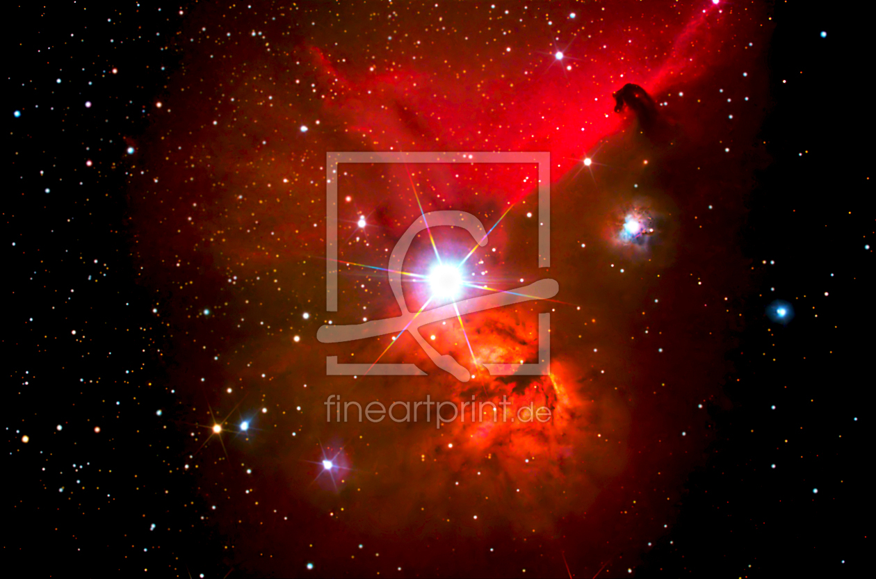 Bild-Nr.: 11497593 Pferdekopfnebel-Region - B 33 - Horsehead Nebula Region erstellt von Callisto