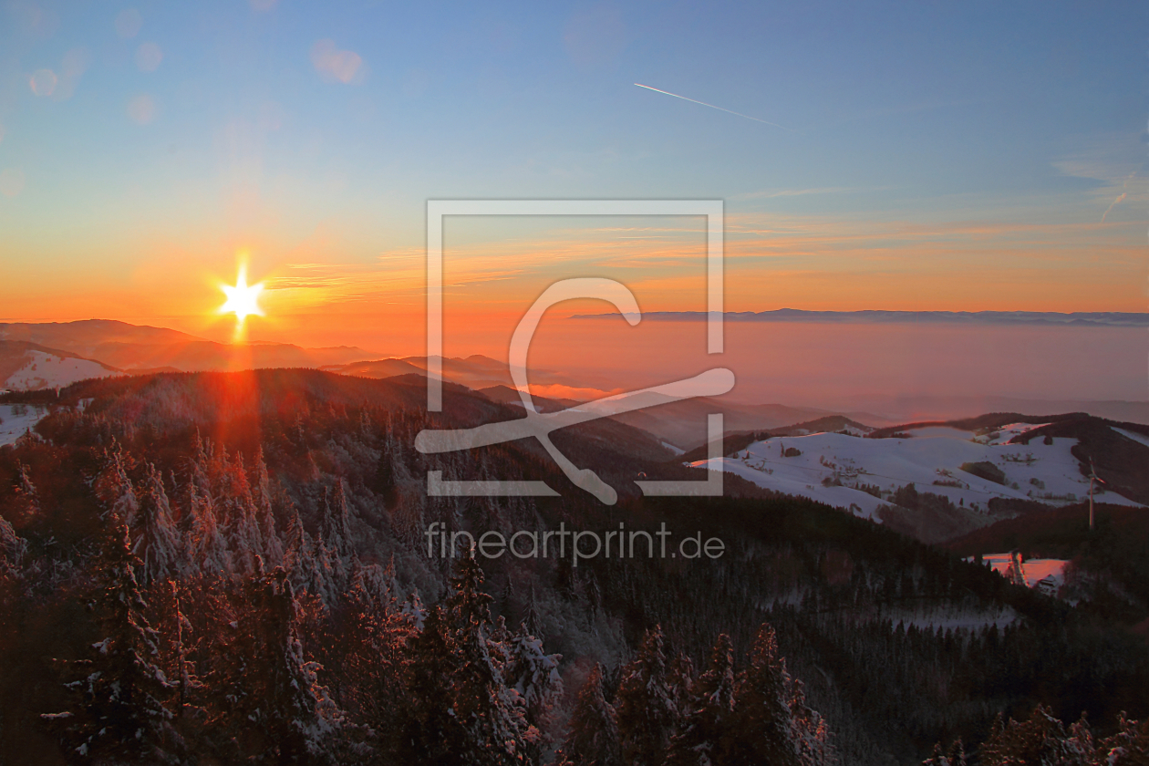 Bild-Nr.: 11497757 Sonnenuntergang auf dem Schauinsland Freiburg erstellt von Patrick Lohmüller