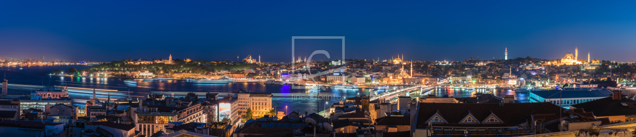 Bild-Nr.: 11497822 Istanbul - Altstadt Skyline Panorama Gesamt erstellt von Jean Claude Castor