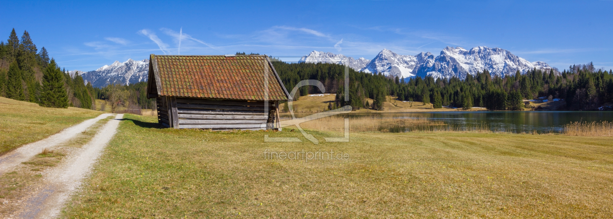 Bild-Nr.: 11498470 Bergpanorama mit Geroldsee erstellt von SusaZoom