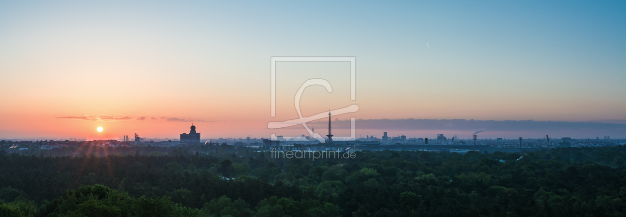 Bild-Nr.: 11500575 Berlin - Skyline Panorama zur goldenen Stunde erstellt von Jean Claude Castor