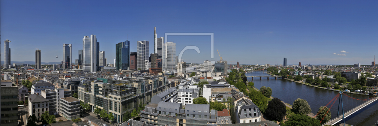 Bild-Nr.: 11502247 Skyline Frankfurt  erstellt von Petrus Bodenstaff