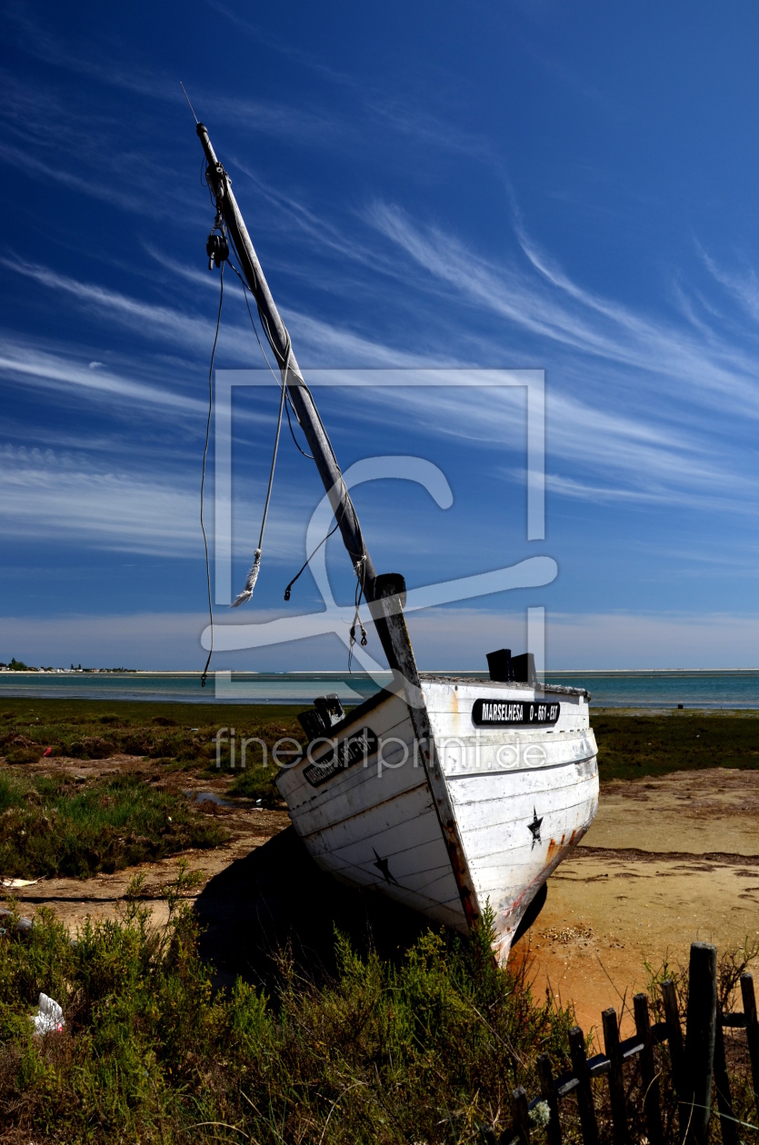 Bild-Nr.: 11503354 Schiffswrack Rias Formosa Olhao Algarve Portugal erstellt von I. Heuer