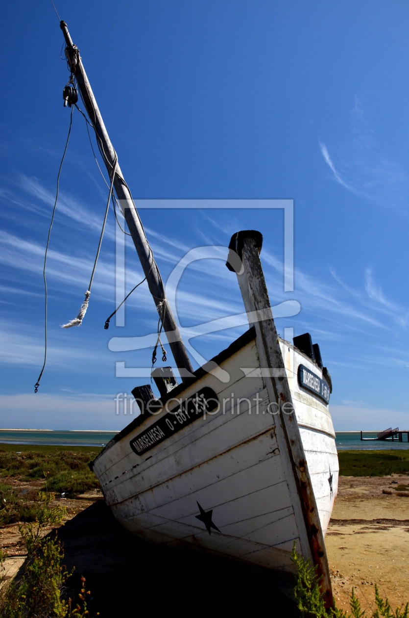 Bild-Nr.: 11503358 Schiffswrack Rias Formosa Olhao Algarve Portugal erstellt von I. Heuer