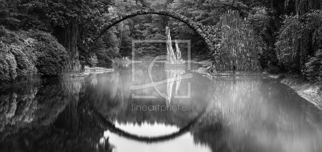 Bild-Nr.: 11505507 Kromlau - Rakotzbrücke im Nebel  erstellt von Jean Claude Castor