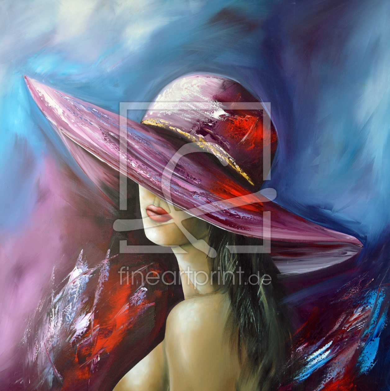 Bild-Nr.: 11506520 Lady with hat erstellt von GenaArt