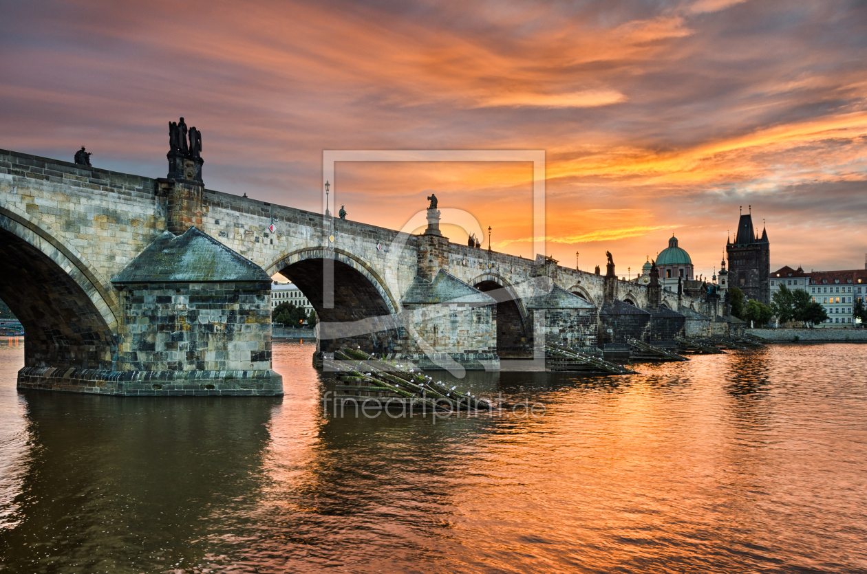 Bild-Nr.: 11509114 Sonnenaufgang in Prag erstellt von Mapics