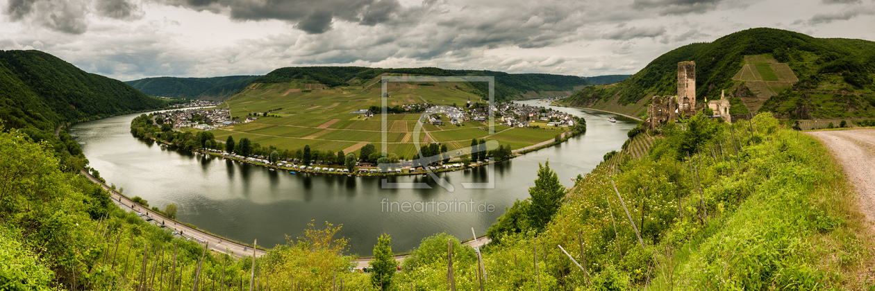Bild-Nr.: 11510763 Moselschleife bei Beilstein-Burg Metternich erstellt von Erhard Hess