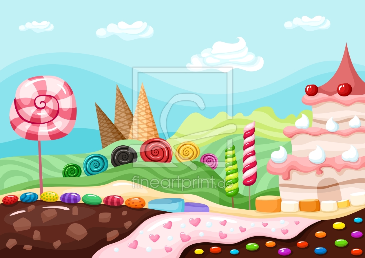Bild-Nr.: 11512343 sweets landscape erstellt von Ganna Dik