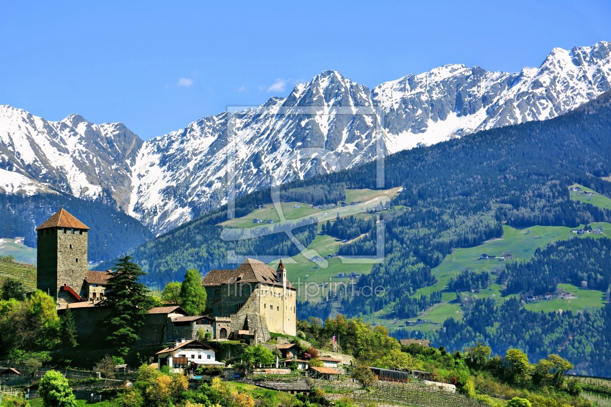 Bild-Nr.: 11514000 Schloss Tirol erstellt von Gisela Scheffbuch