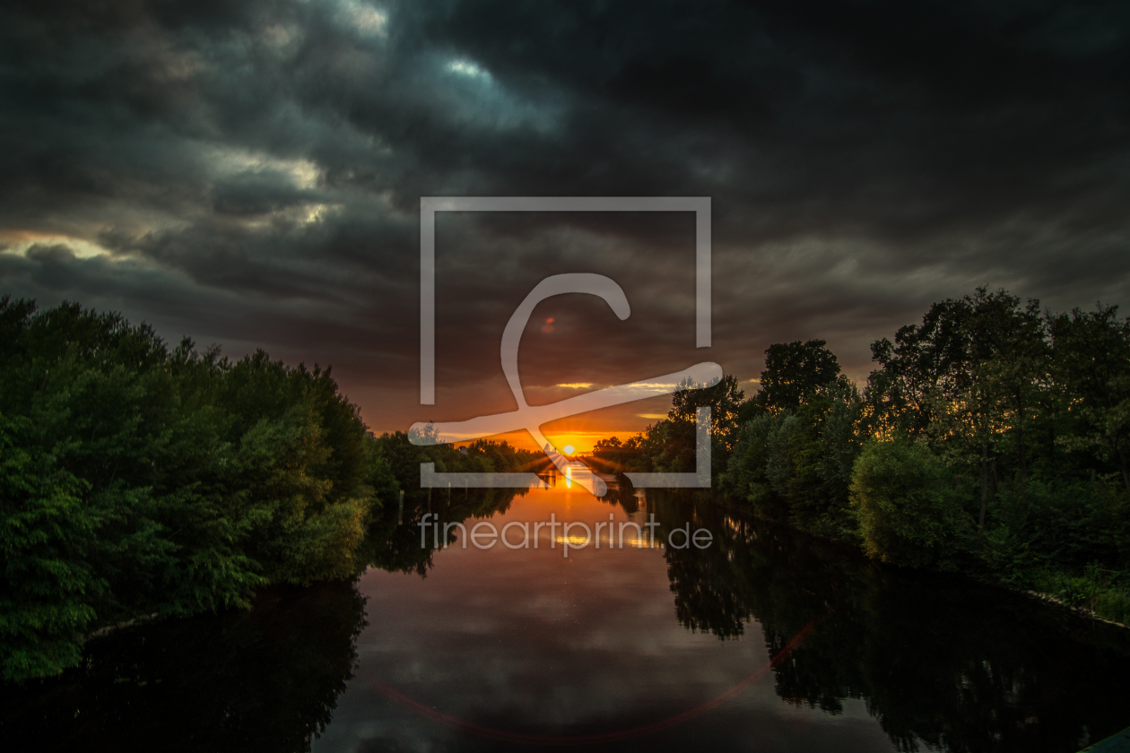 Bild-Nr.: 11515310 Sonnenuntergang am Berliner Kanal Bild-Nr.: 11515310 Sonnenuntergang am Berliner Kanal erstellt von Fangrat, Andrej
