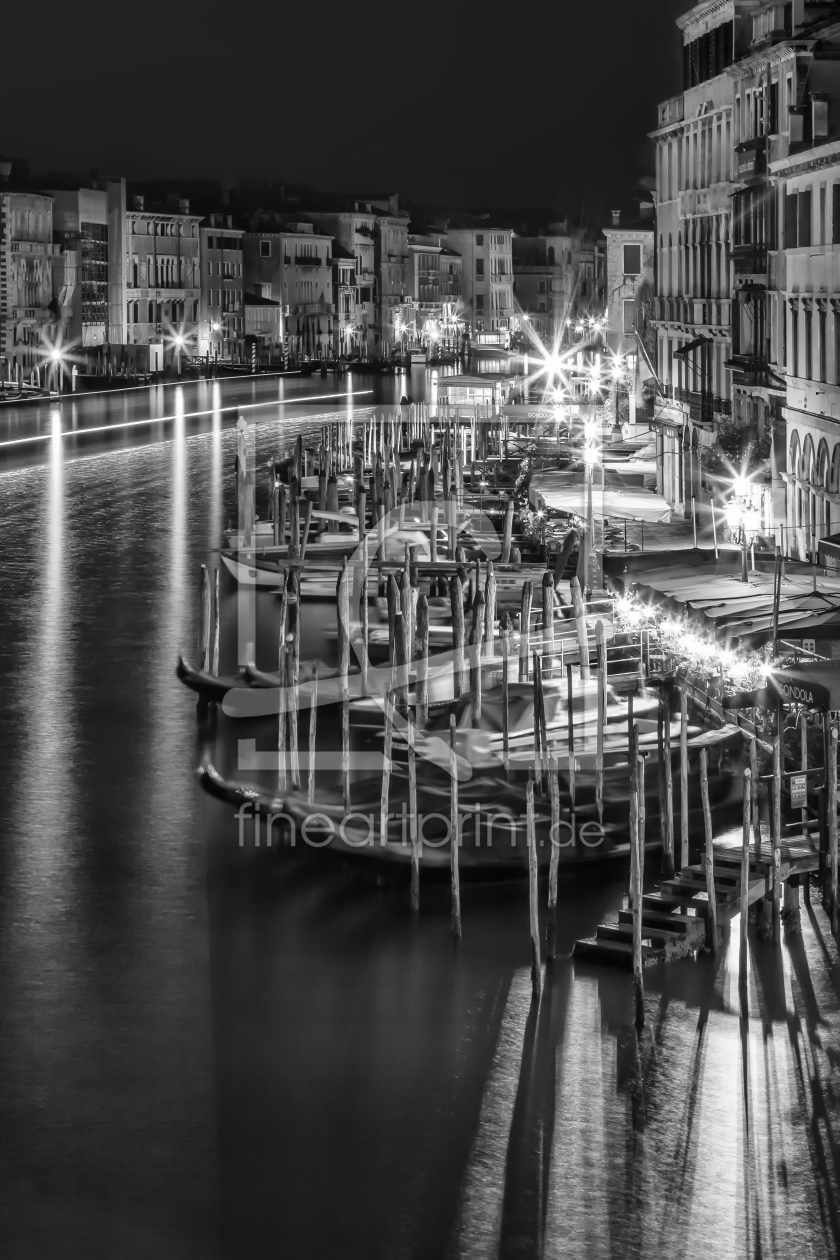 VENEDIG Blick von der Rialto Brücke als Fensterfolie