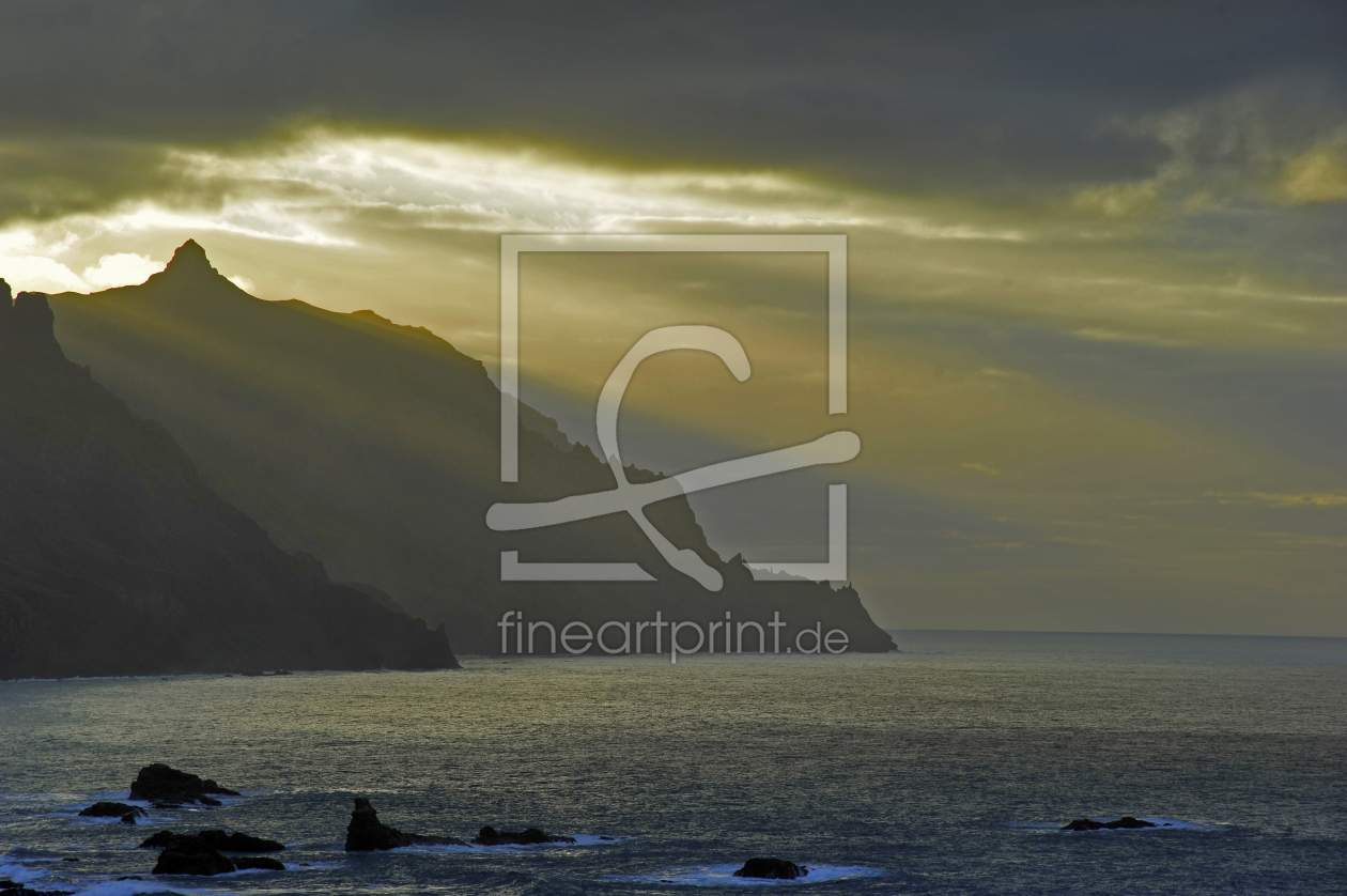 Bild-Nr.: 11518031 Sonnenuntergang an der Steilküste von Teneriffa erstellt von ralf werner froelich