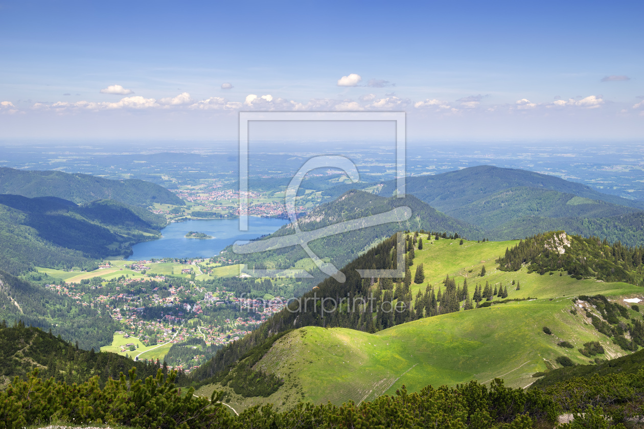 Bild-Nr.: 11518136 Berglandschaft mit Schliersee erstellt von Wolfgang Zwanzger