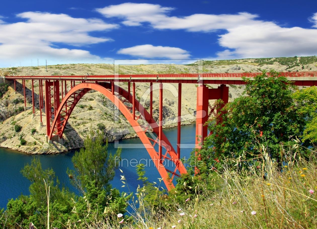 Bild-Nr.: 11520419 Brücke in Kroatien erstellt von Renate Knapp