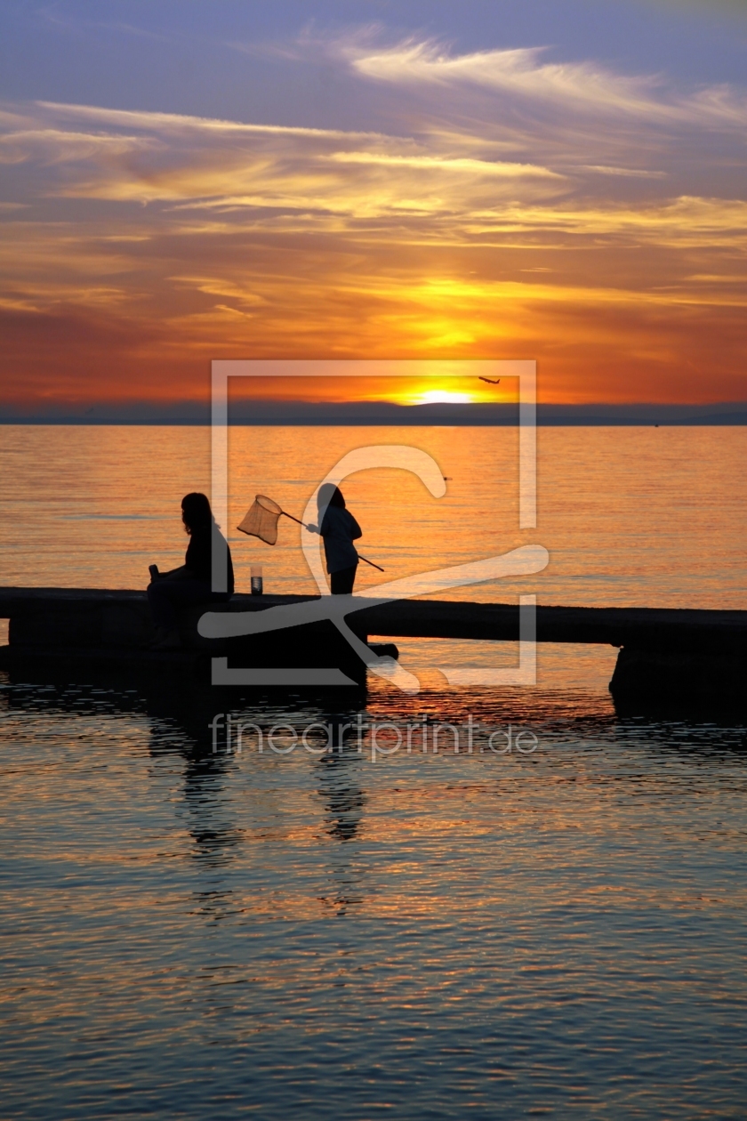 Bild-Nr.: 11520423 Sonnenuntergang Insel Pag Kroatien erstellt von Renate Knapp