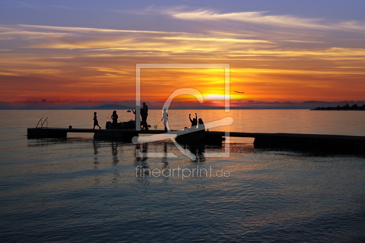 Bild-Nr.: 11520433 Sonnenuntergang Insel Pag Kroatien erstellt von Renate Knapp