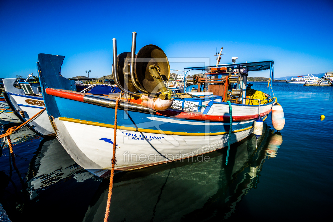 Bild-Nr.: 11521843 Griechisches Fischerboot erstellt von KundenNr-291254