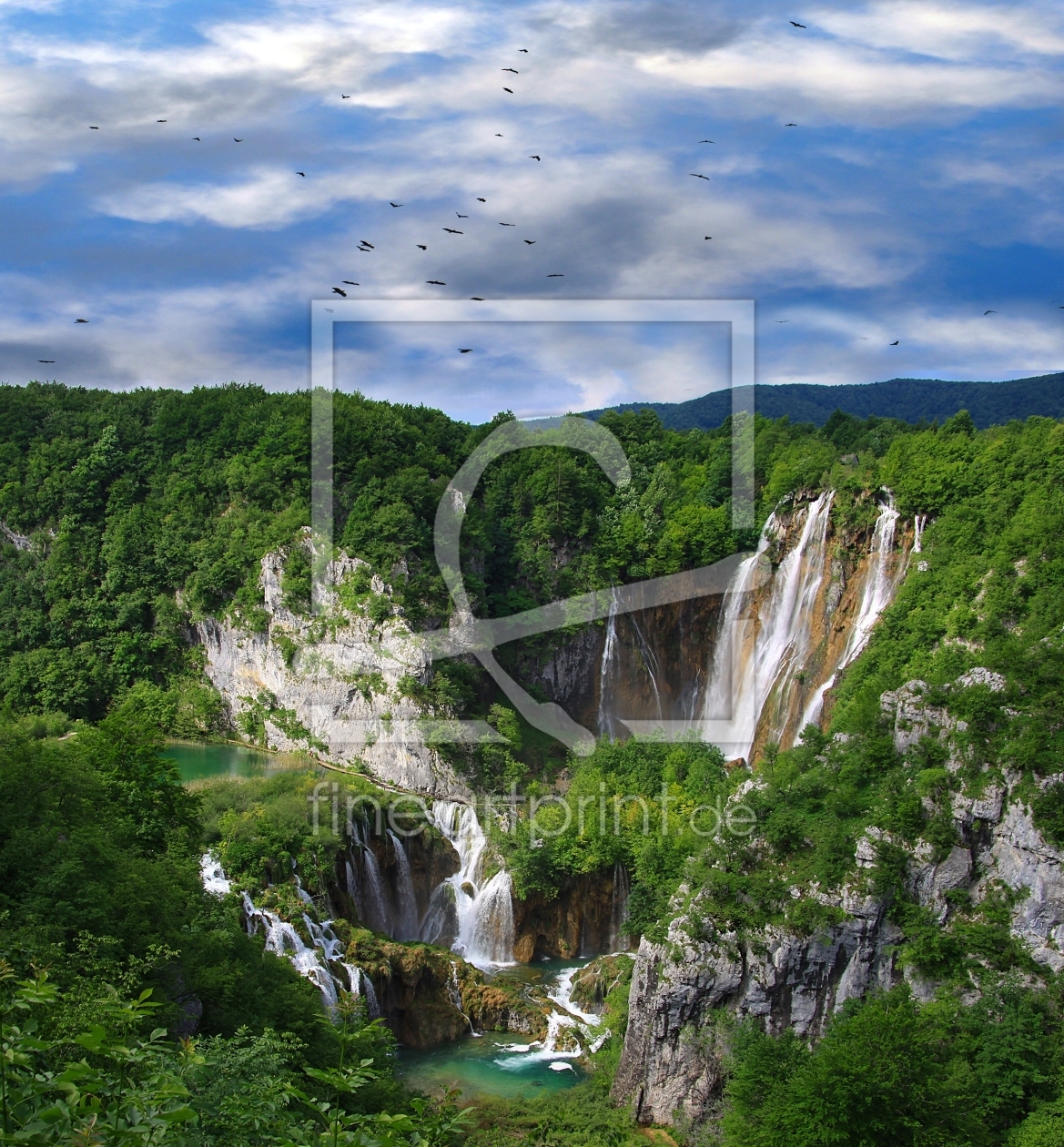Bild-Nr.: 11523023 Veliki slap Wasserfall Nationalpark Plitvicer Seen erstellt von Renate Knapp