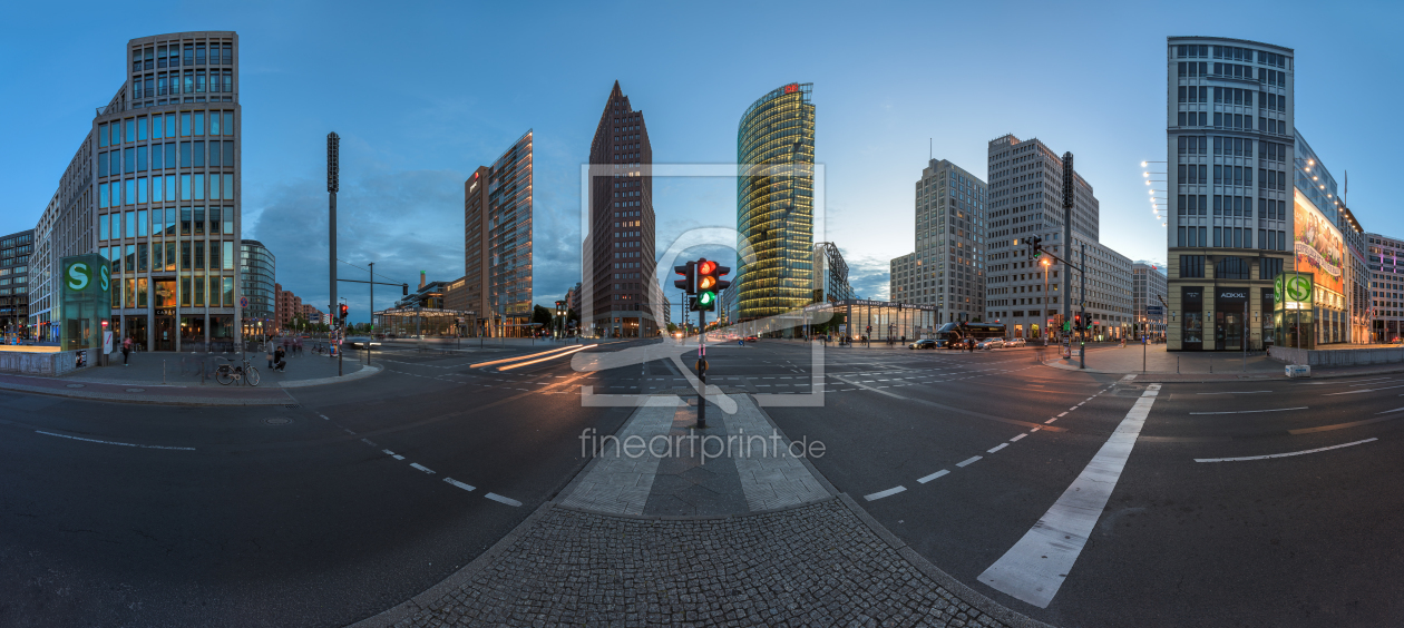 Bild-Nr.: 11525876 Berlin - Potsdamer Platz Panorama zur blauen Stunde erstellt von Jean Claude Castor