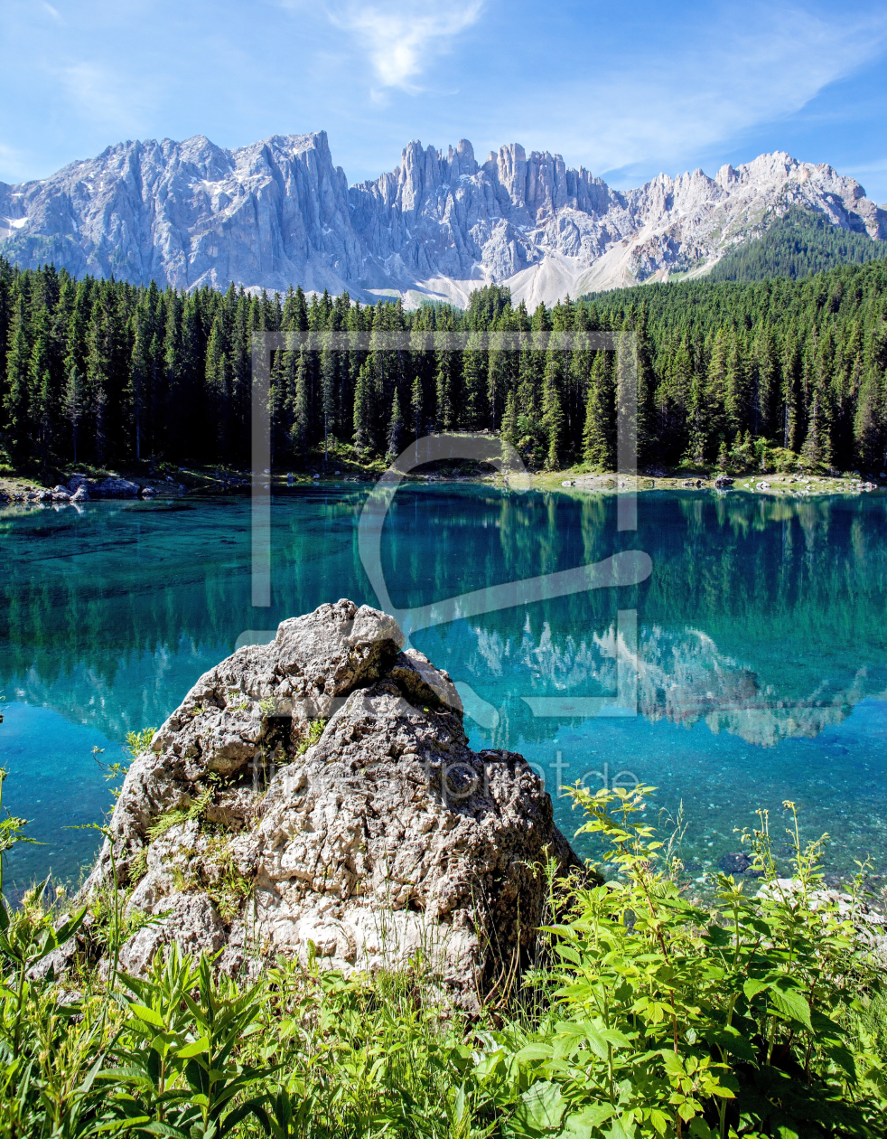 Bild-Nr.: 11526162 Dolomiten Karersee erstellt von wompus