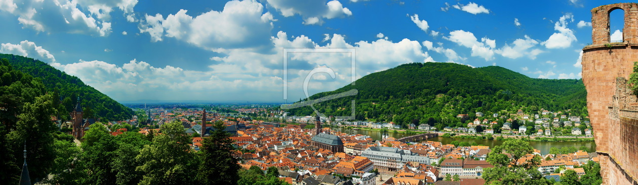 Bild-Nr.: 11527114 Panorama Heidelberg erstellt von Henk