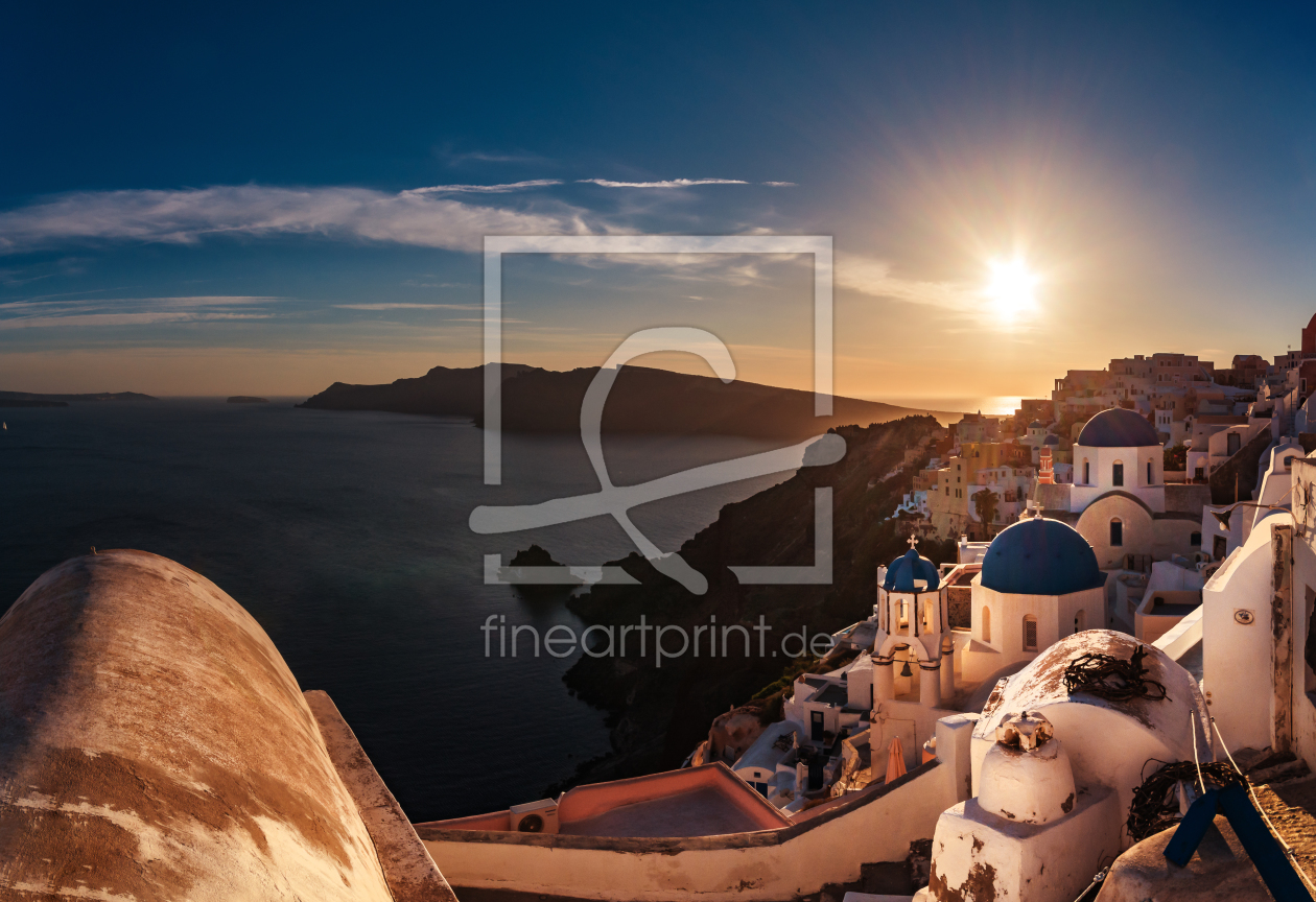 Bild-Nr.: 11527968 Santorini - Caldera Sunset in Oia erstellt von Jean Claude Castor
