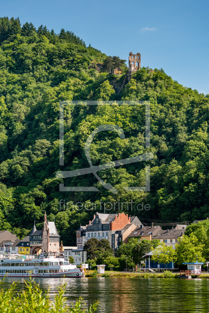 Bild-Nr.: 11531566 Mosel bei Trarbach mit Grevenburg erstellt von Erhard Hess