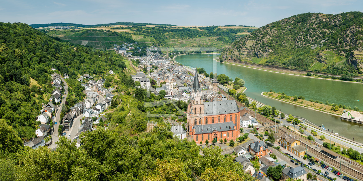 Bild-Nr.: 11534796 Panorama Oberwesel 2 erstellt von Erhard Hess