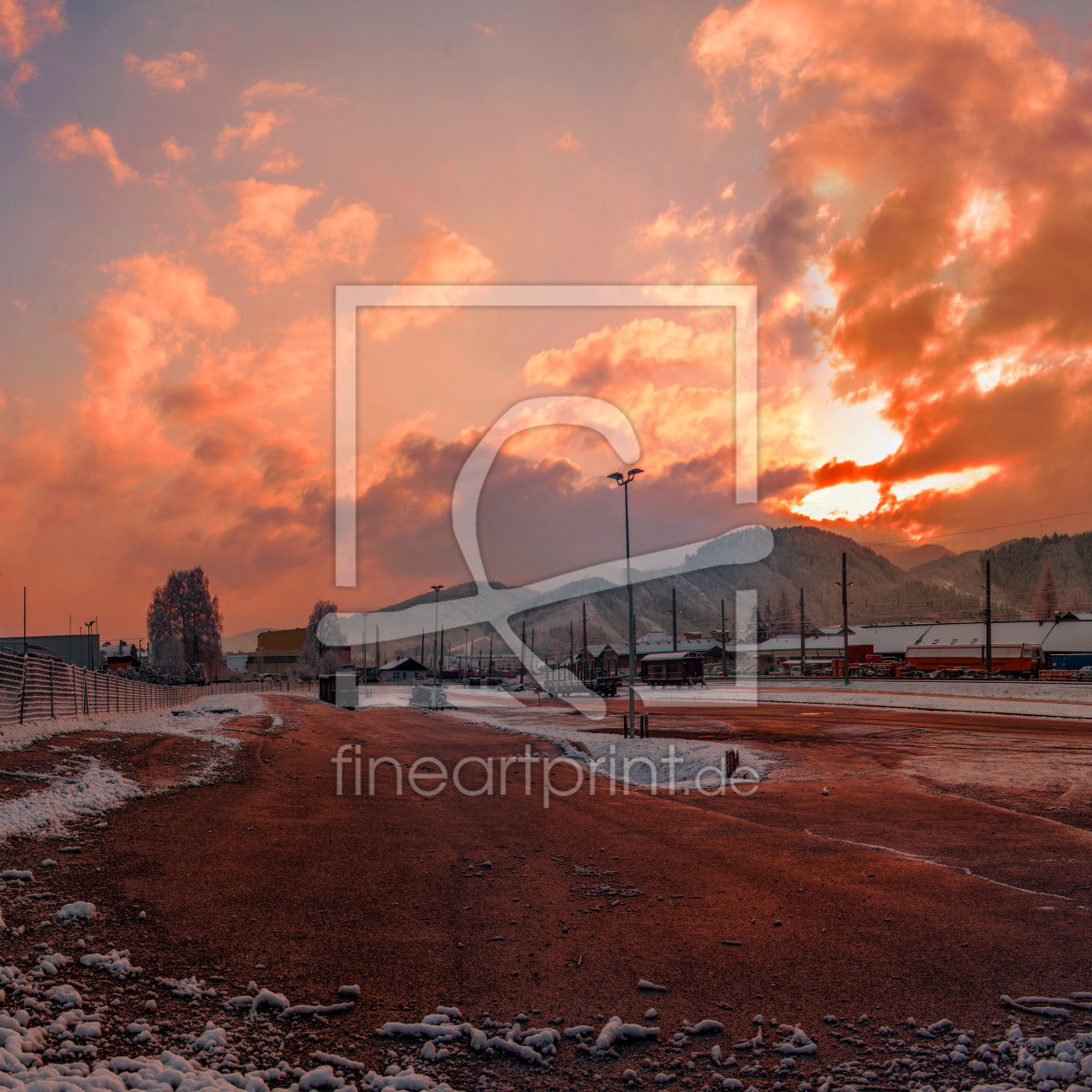 Bild-Nr.: 11535918 Sonnenaufgang am alten Güterbahnhof erstellt von patrick-neves