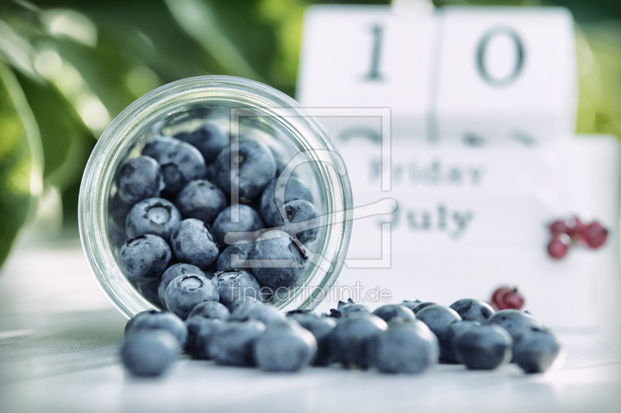 Bild-Nr.: 11537728 Wild Blaubeeren im Glas erstellt von Tanja Riedel