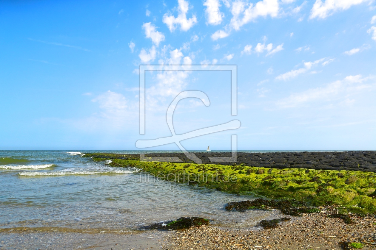 Bild-Nr.: 11539302 Baltrum , Steinbuhne erstellt von Ursula Reins