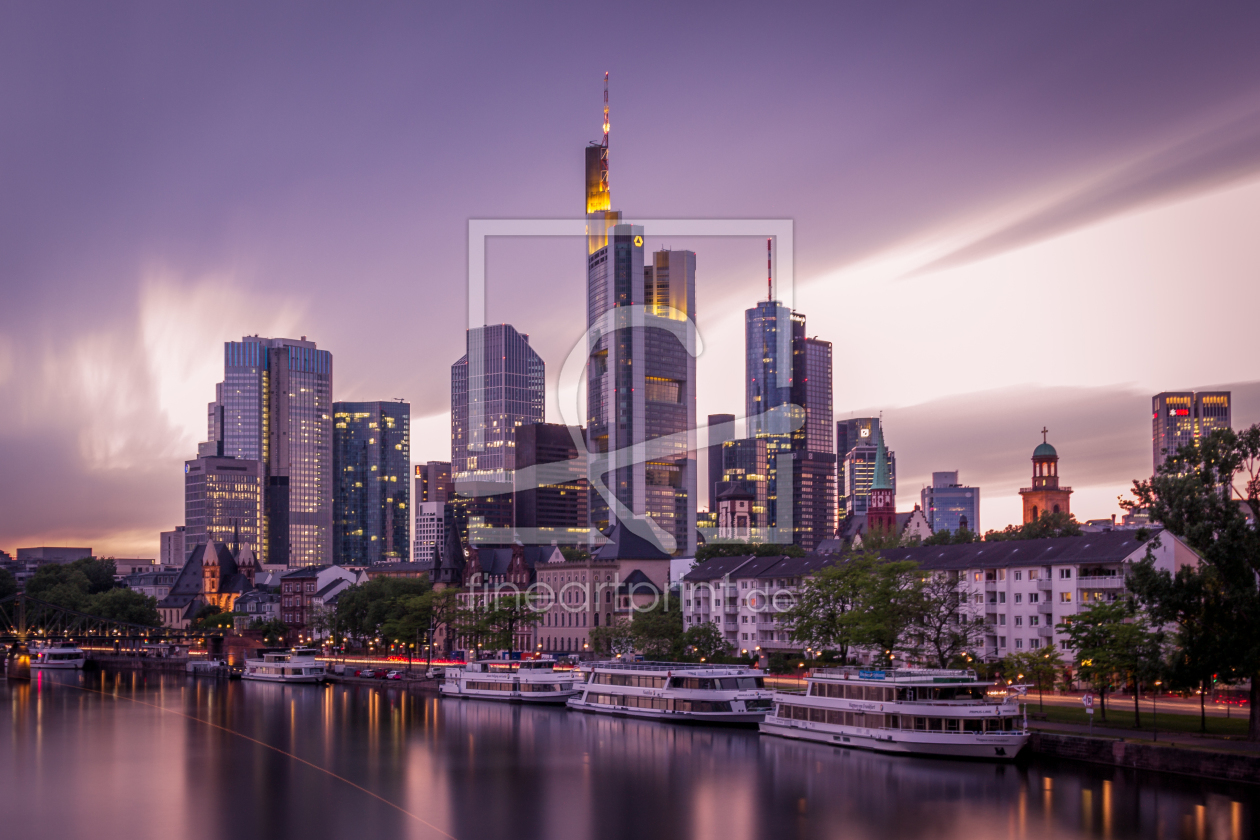 Bild-Nr.: 11539624 Sonnenuntergang Skyline Frankfurt erstellt von MM-Fotoshop