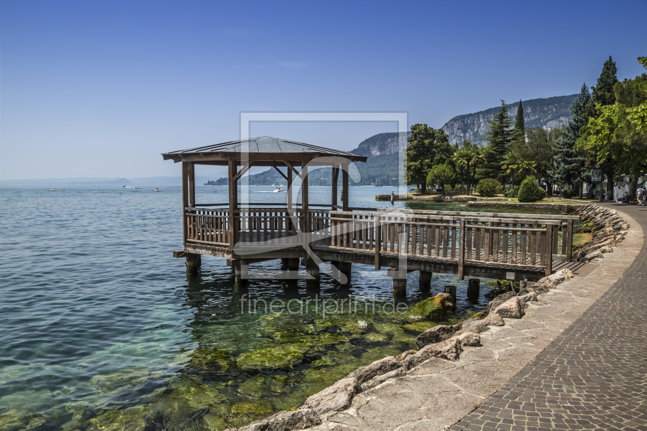 Bild-Nr.: 11539838 GARDASEE Uferpromenade von Garda  erstellt von Melanie Viola