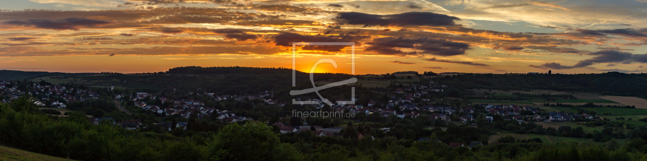 Bild-Nr.: 11541468 Hemmersdorf - Sunsetpanorama erstellt von Peter Jungmann