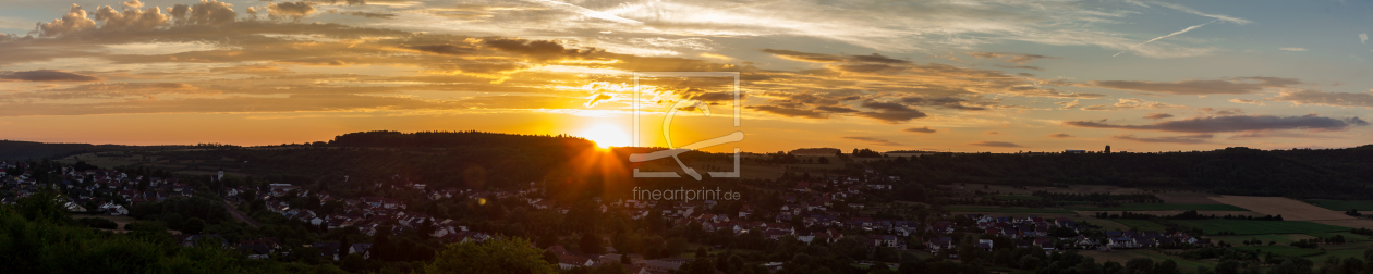 Bild-Nr.: 11541474 Hemmersdorf - Gegenlichtpanorama erstellt von Peter Jungmann