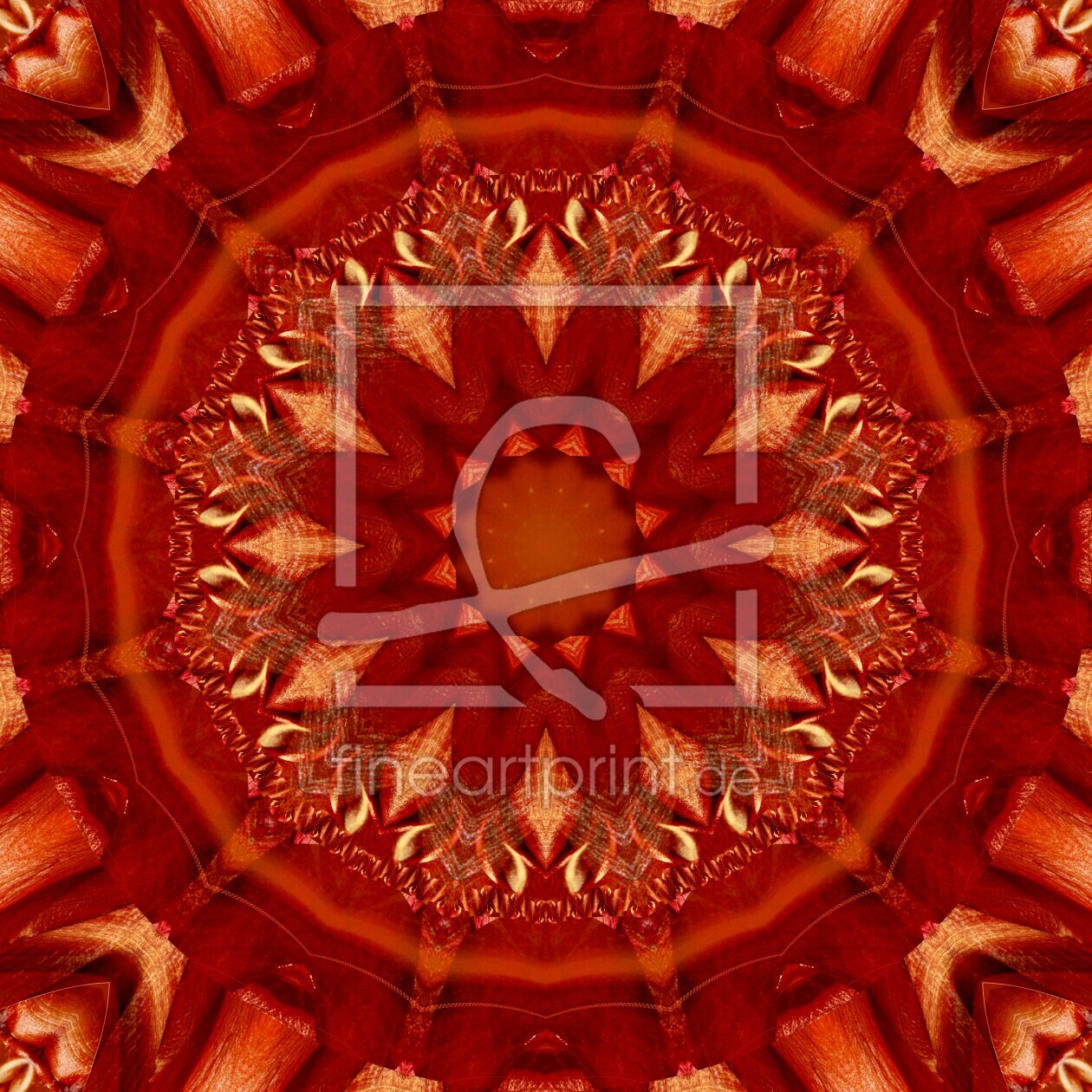 Bild-Nr.: 11543562 Mandala Shanti 1 erstellt von Christine Bässler