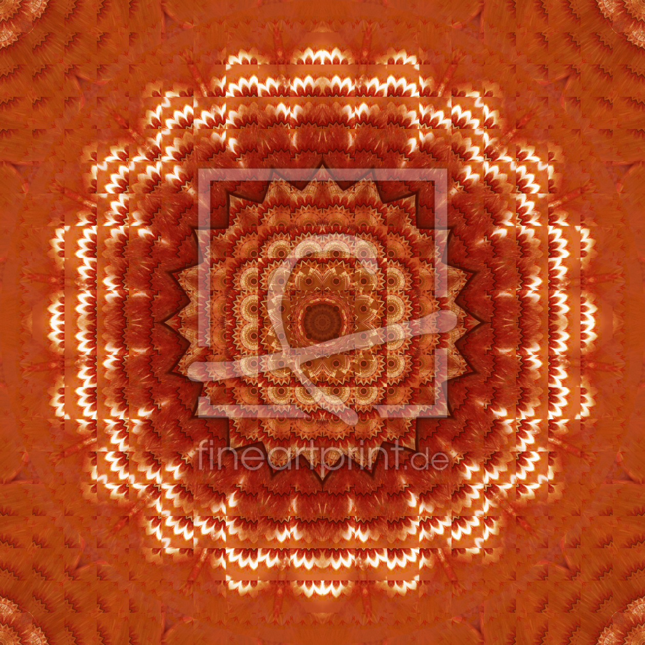 Bild-Nr.: 11543808 Mosaik Mandala abstrakt erstellt von Christine Bässler