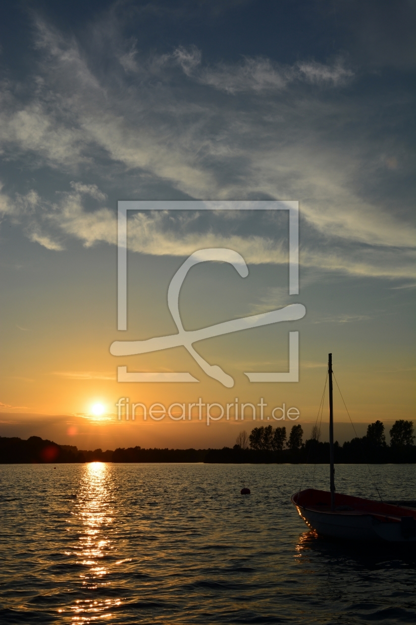 Bild-Nr.: 11545180 am See vor Sonnenuntergang erstellt von Bettina Schnittert
